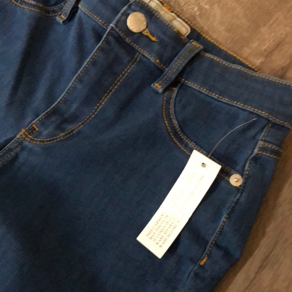 Free People Destroyed Long & Lean Skinny Jeans 26 - Picture 5 of 8